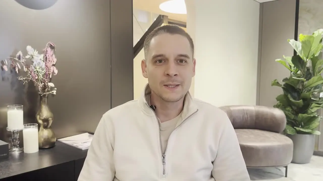 Постер видео-презентации умного дома TELETASK